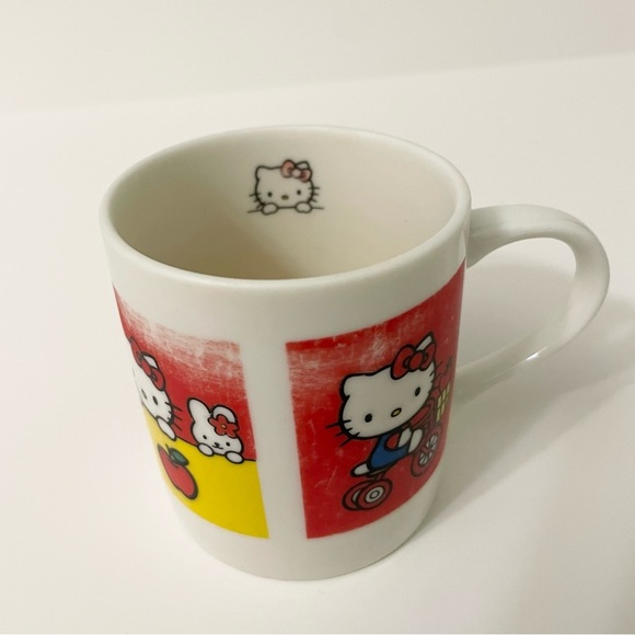 2000 Sanrio Hello Kitty Ceramic Kids Mug - Picture 6 of 16